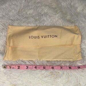 Louis Vuitton Tan Dust Bag